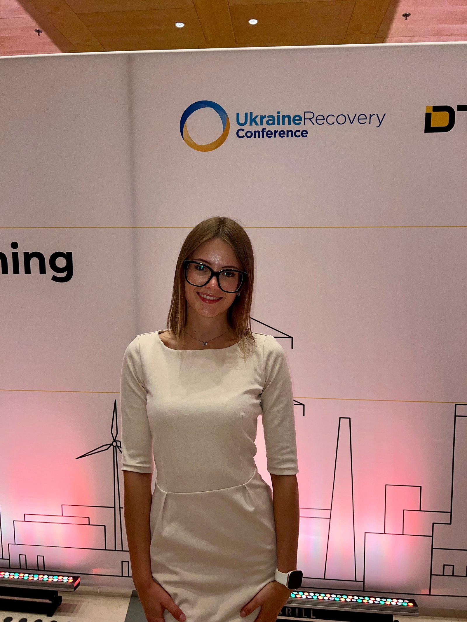 Karolina K. at Konferencja na rzecz odbudowy Ukrainy